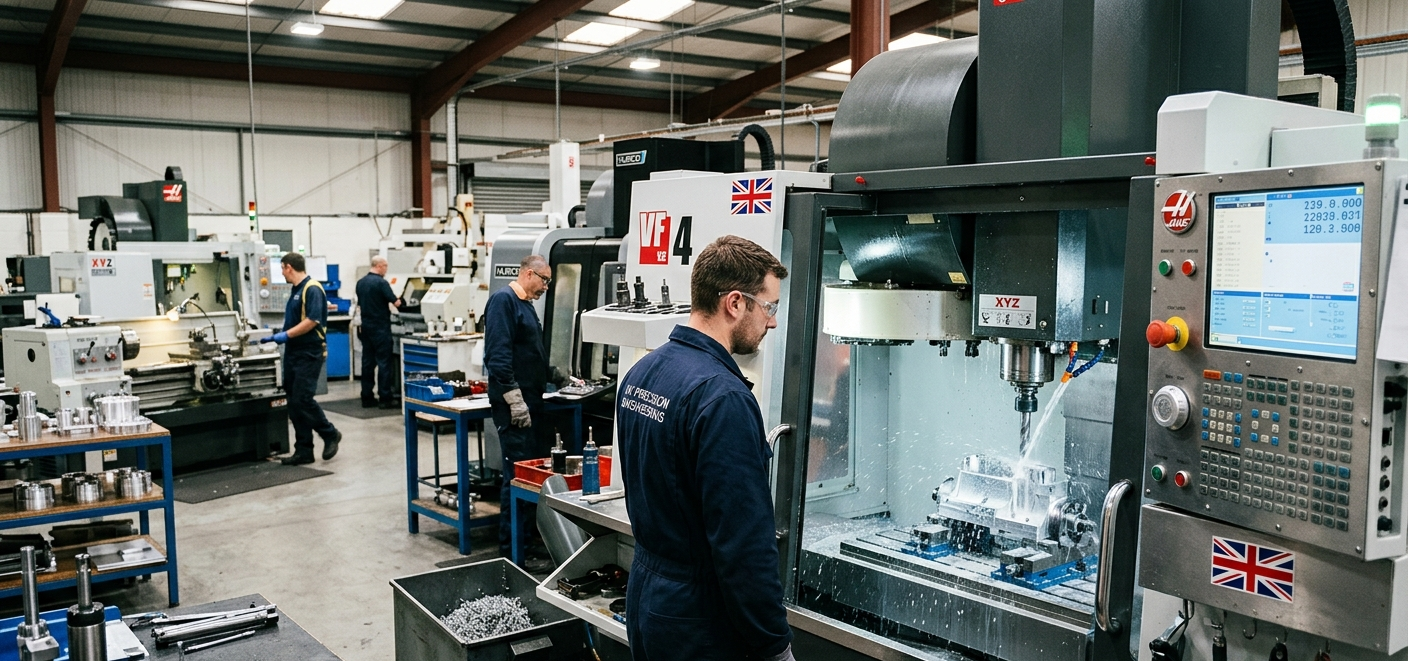 CNC Machining Companies in UK