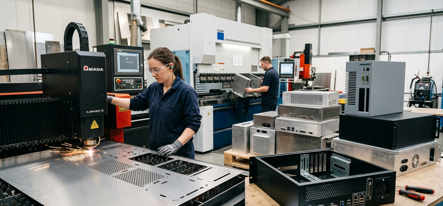 Sheet Metal Fabrication Services for Electronics Enclosures