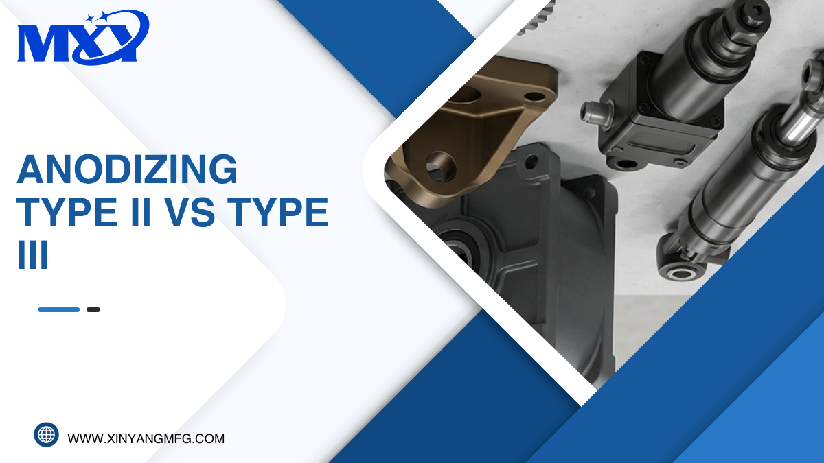 Anodizing Type II vs Type III