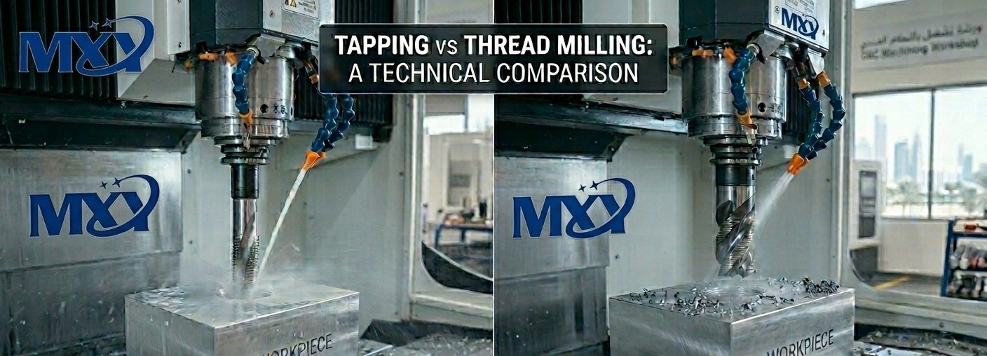 Tapping vs Thread Milling