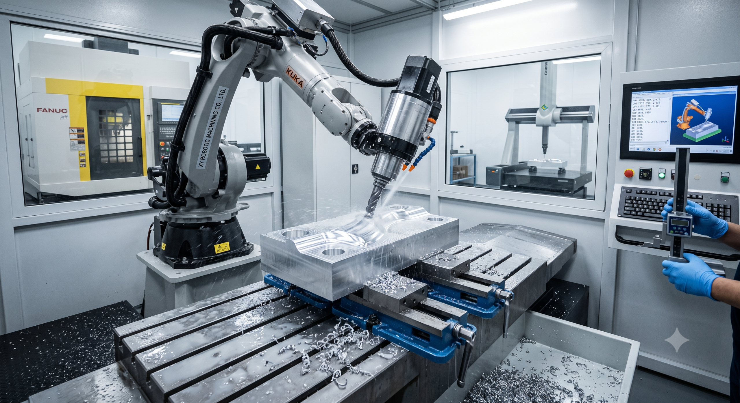 robotics CNC machining